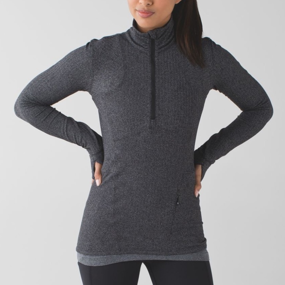 Lululemon Kanto Catch Me Half-Zip w/ Thumbholes